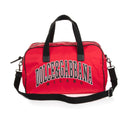 logo-print detail luggage bag