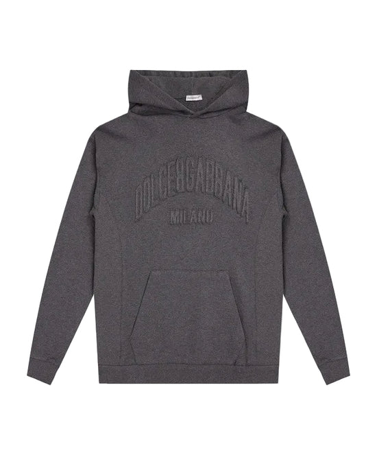 HOODED SWEATSHIRT IN GREY
