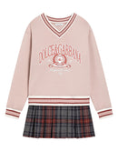 LONG SLEEVES DRESS IN MULTICOLOUR