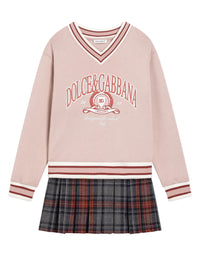 LONG SLEEVES DRESS IN MULTICOLOUR