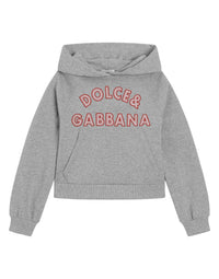HOODED SWEATSHIRT IN GREY