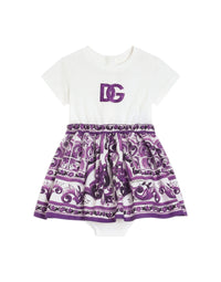 DRESS FOR BABY GIRL IN MULTICOLOUR