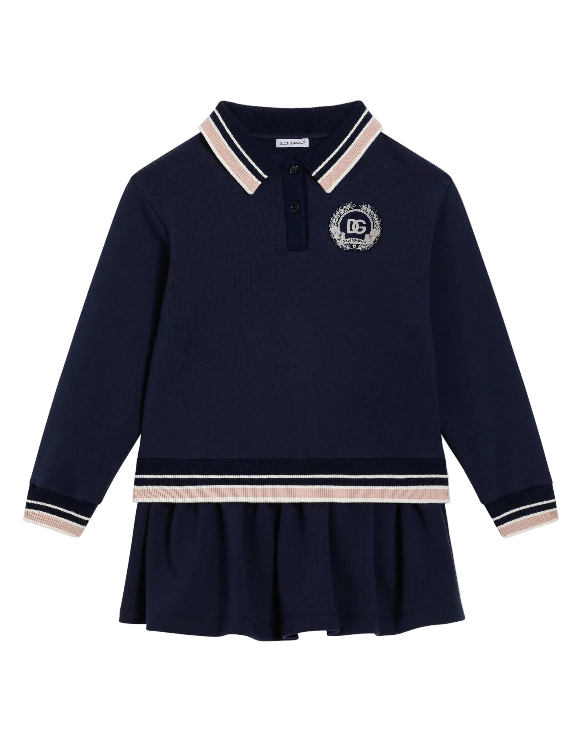 LONG SLEEVES DRESS IN MULTICOLOUR