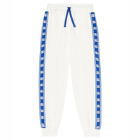 white&blue trousers