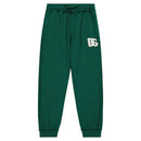 cosy green sweatpants for younger boys