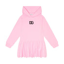 long sleeve dress in pink