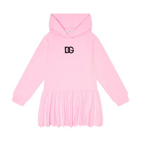 long sleeve dress in pink