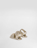 SANDALS IN PLATINUM