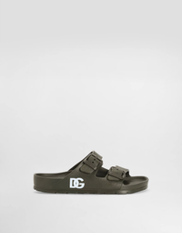 SLIDES IN MILITARY GREEN