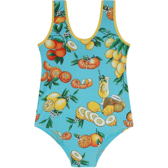 LEMON-PRINT BABY SWIMSUIT