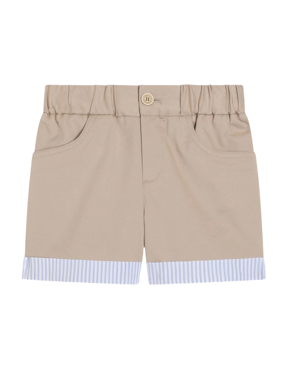 BERMUDAS IN BEIGE
