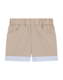 BERMUDAS IN BEIGE