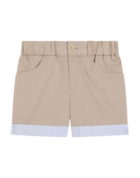 BERMUDAS IN BEIGE