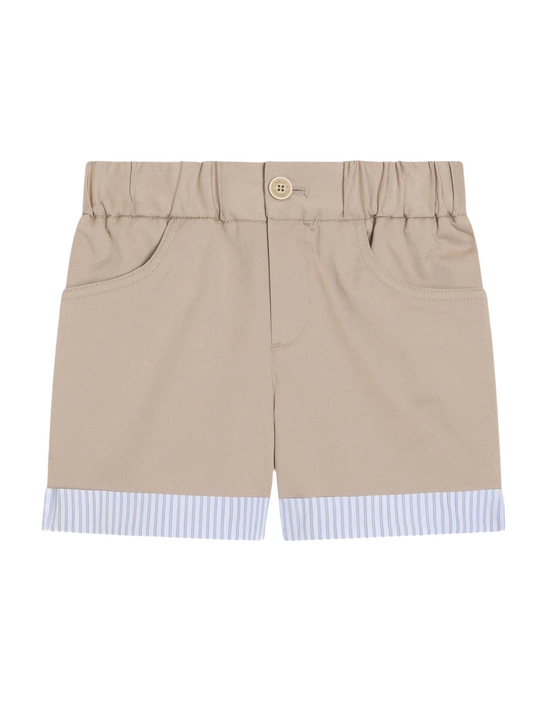 BERMUDAS IN BEIGE