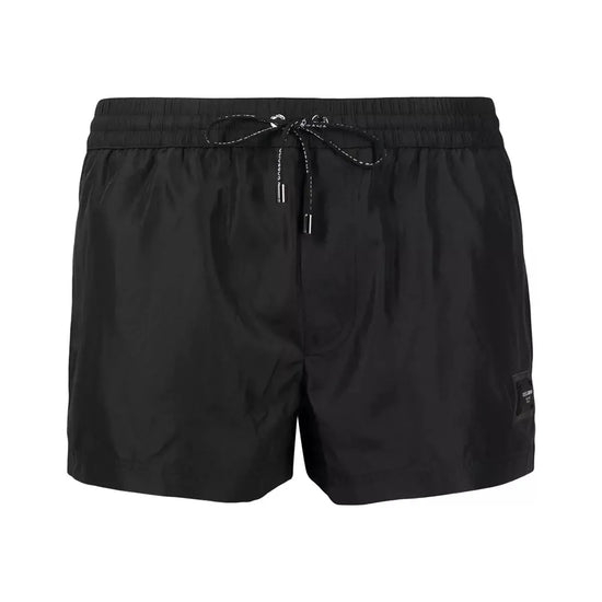 SWIM SHORTS IN BLACK