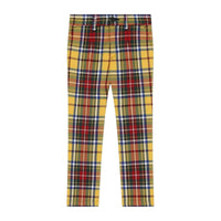 classic trousers in yellow