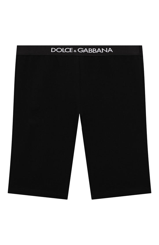 BLACK CYCLIST SHORTS