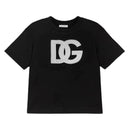 black logo t-shirt