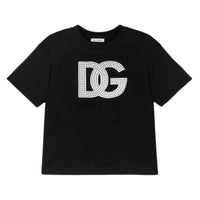 black logo t-shirt