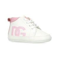 pink logo pre-walkers