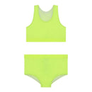 two-piece swimsuit in green