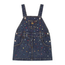 DENIM DUNGAREE-DRESS