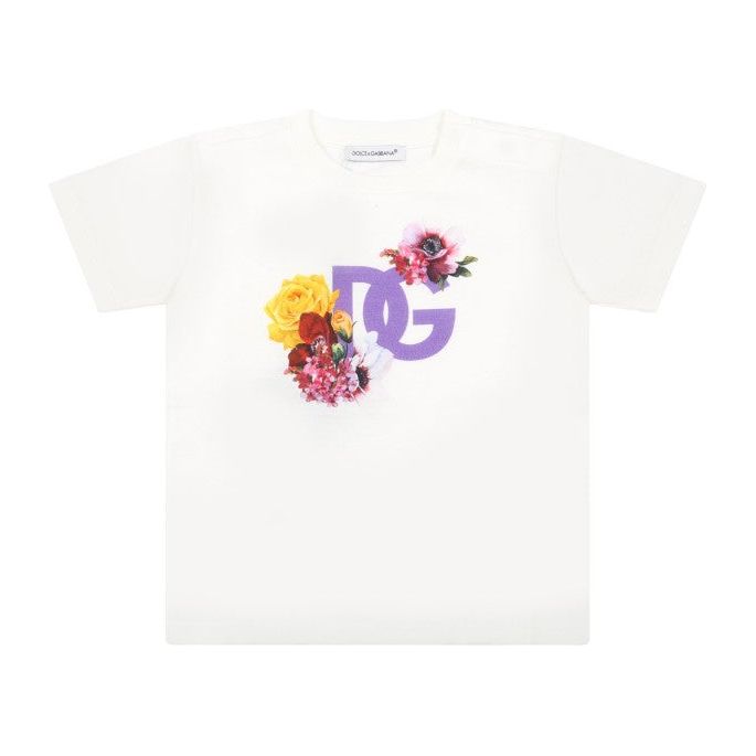 floral baby t-shirt