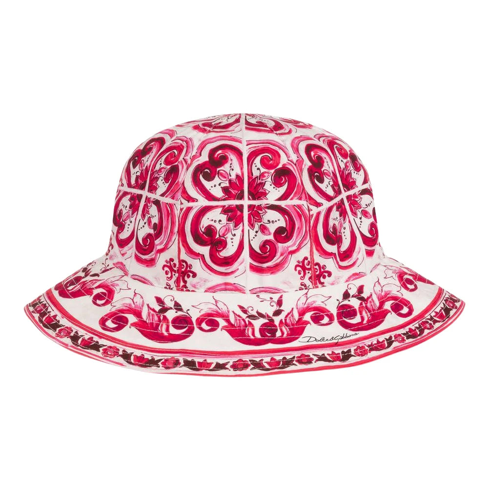 MAJOLICA-PRINT BUCKET HAT