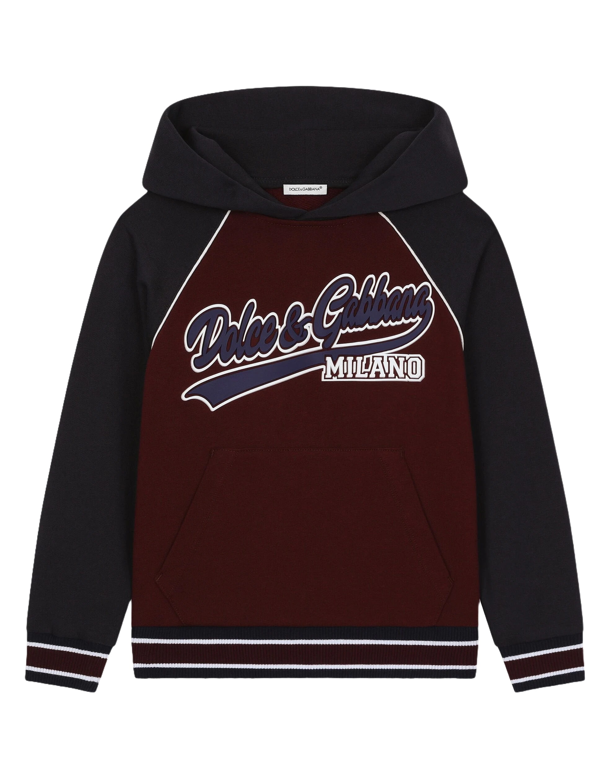 hooded sweatshirt in blue