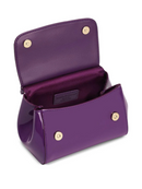 LEATHER SICILY TOP HANDLE BAG