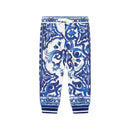 BLUE MAJOLICA TRACKPANTS