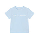 cotton baby t-shirt in blue