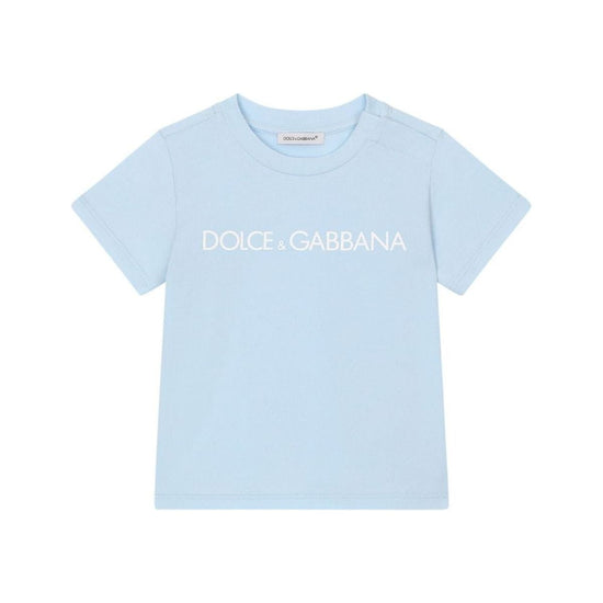COTTON BABY T-SHIRT IN BLUE