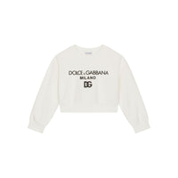 white cotton sweatshirt