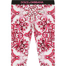 pink majolica leggings