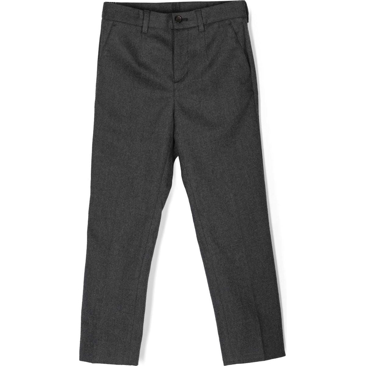 CLASSIC WOOL TROUSERS IN GREY