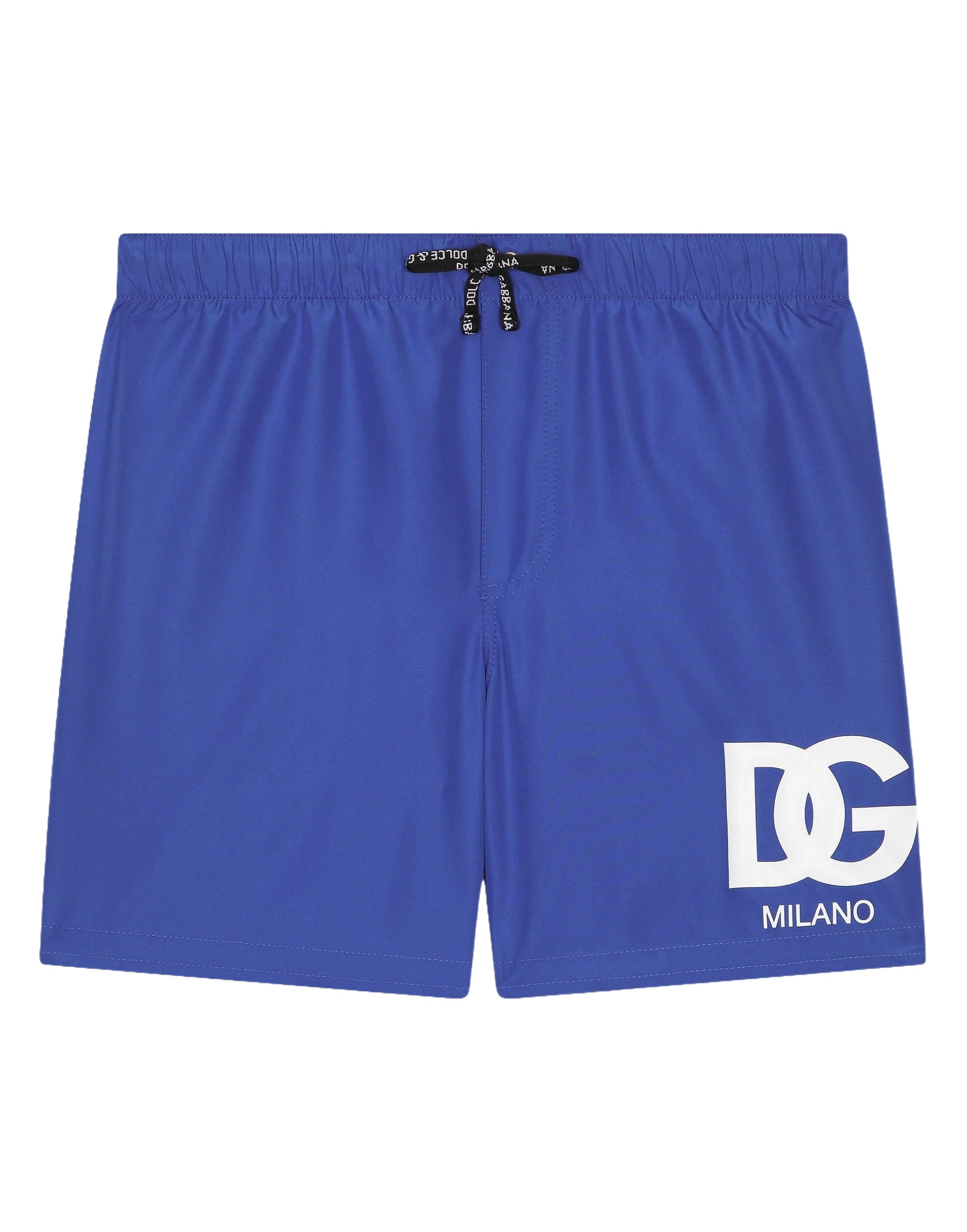 mid length boxer in blue