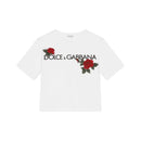 t-shirt in white in white