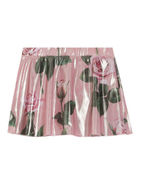 short skirt in pink