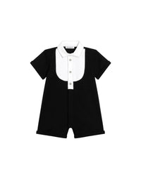 SHORT SLEEVES ROMPER IN MULTICOLOUR