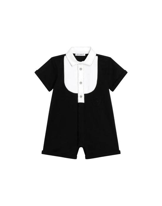 SHORT SLEEVES ROMPER IN MULTICOLOUR