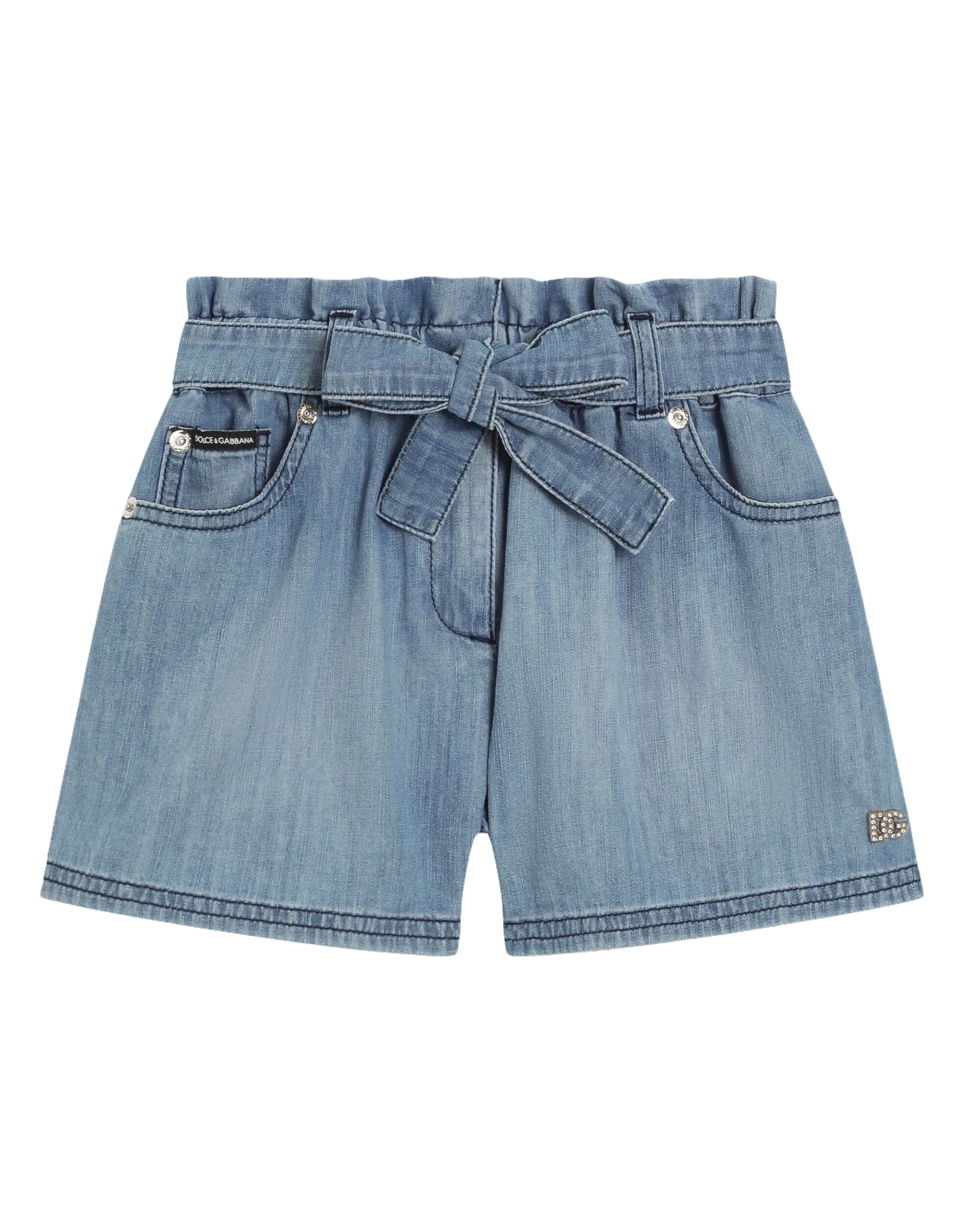 shorts in blue