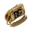 SHOULDER BAG IN GOLD