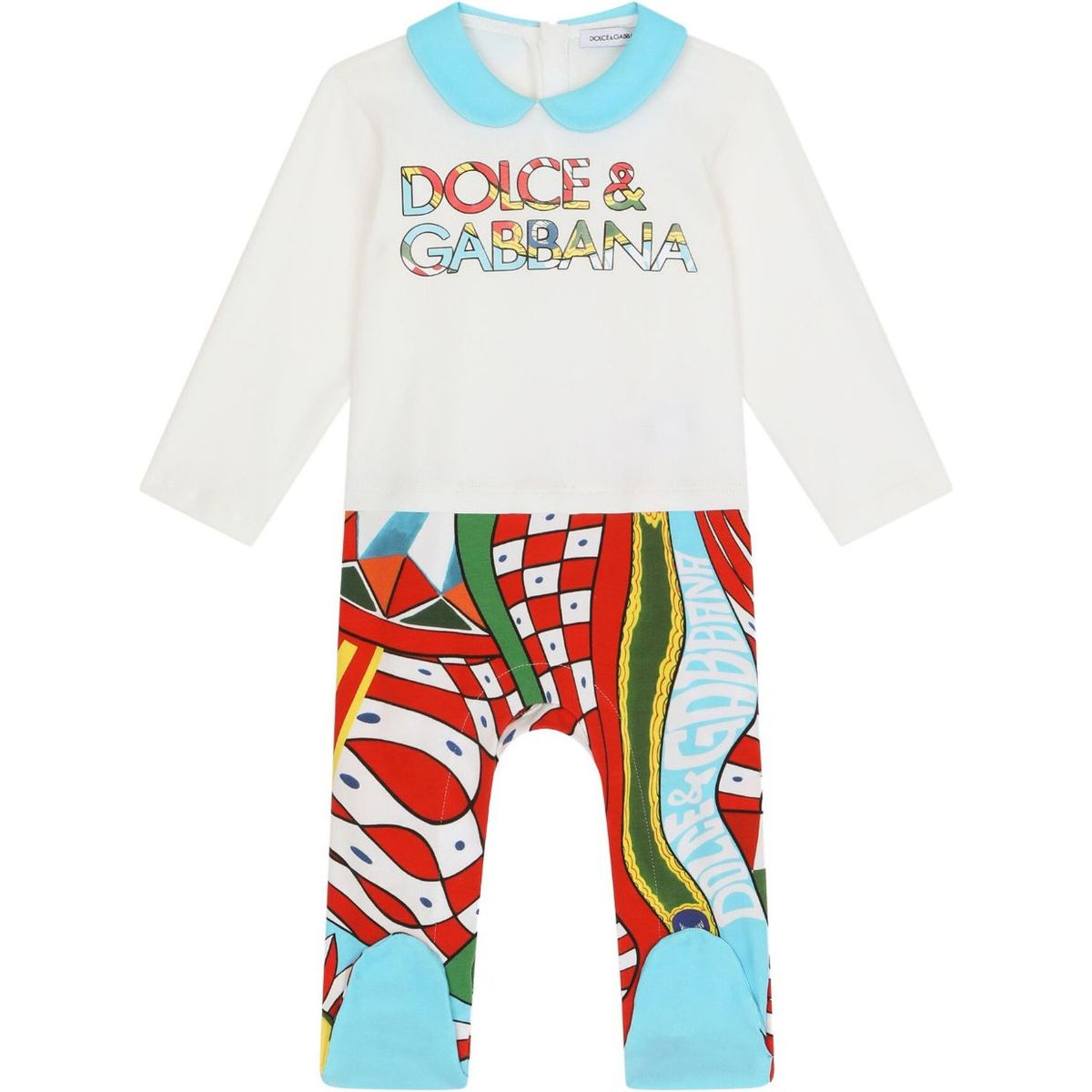 CARRETTO-PRINT BABY SET