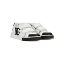 low-top sneakers in white 3