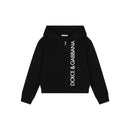 black logo hoodie