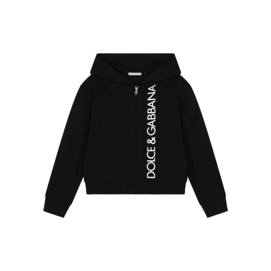 BLACK LOGO HOODIE