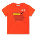 t-shirt in orange