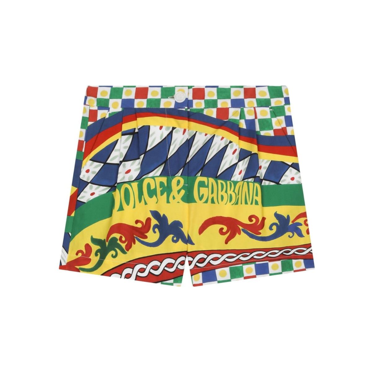 carretto-print shorts