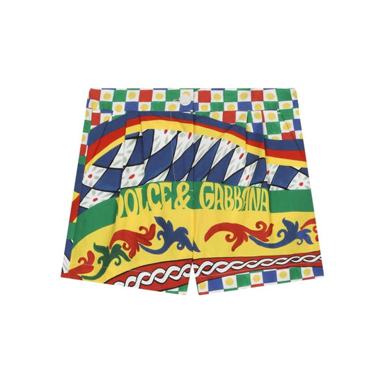 CARRETTO-PRINT SHORTS